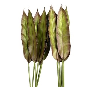 <span class=keywords><strong>Foglie</strong></span> Artificiali in PU, Simulazione di Giuggiolo Verde e Girasole, Grandi <span class=keywords><strong>Foglie</strong></span> 30cm-100cm <span class=keywords><strong>Marroni</strong></span>, Accessori per Fotografia, Matrimoni e Decorazioni per la Casa - Product Image 5