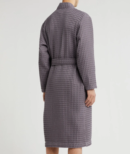 Trending Custom Embroidered Logo Boys Kimino <strong>Men</strong> Bathrobe Spa Knit <strong>Robe</strong> Unisex Sleepwear Home Hotel Bathrobes <strong>Men's</strong> <strong>Waffle</strong> <strong>Robes</strong> - Product Image 2