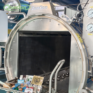 Esterilizador de Alimentos ZONGON, Nuevo, Totalmente Automático, Horizontal, de Acero Inoxidable, para Envasado en Bolsas, para Jamón y Salchichas, <span class=keywords><strong>Autoclave</strong></span> de Retorta - Product Image 4