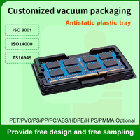 Plateau thermoformé antistatique ESD pour emballage de circuits imprimés électroniques
