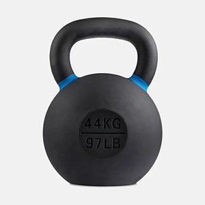 Kettlebell en fonte revêtue de poudre pour entraînement de force, 4-40 kg, professionnel, avec revêtement vinyle, pour salle de sport et domicile - Vente en gros - Product Image 6