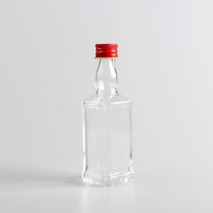 <span class=keywords><strong>Venta</strong></span> Directa <span class=keywords><strong>de</strong></span> Fábrica: Mini Botellas <span class=keywords><strong>de</strong></span> Vidrio Cuadradas Vacías para Licor, Tequila, 50 ml, con Tapa <span class=keywords><strong>de</strong></span> Rosca - Product Image 3