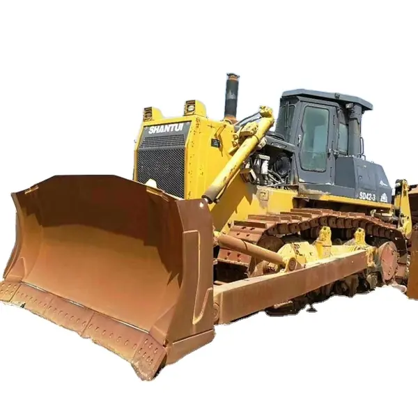 Mini Track Tractor Garden Bulldozer Dozer Tracked Bulldozer SD42-3 with Front End Loader and Backhoe with Ce and EPA