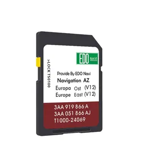 Doğu avrupa RNS 310 V12 RNS315 araba navigasyon kartı için toplu toptan değiştirilebilir CID SD kart