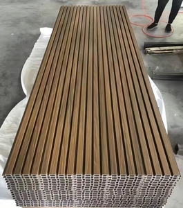 Thiết kế hiện đại ngoài trời <span class=keywords><strong>WPC</strong></span> decking Panel tường hàng rào Panels cho sử dụng thương mại độ ẩm-miễn phí - Product Image 4