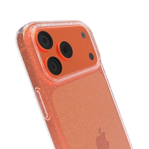<span class=keywords><strong>Funda</strong></span> Protectora <span class=keywords><strong>Transparente</strong></span> para Teléfono <span class=keywords><strong>iPhone</strong></span> 17 Pro Max con Purpurina Fragmentada de Alta Calidad y Diseño Brillante - Product Image 1
