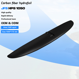 Alerón Delantero de Carbono JFS HPS 1050 para Tabla de Hydrofoil para Surfear en Olas - Negro 3 kg Alerón Delantero de Carbono HPS 1050 JFS HPS 1050 - Product Image 1