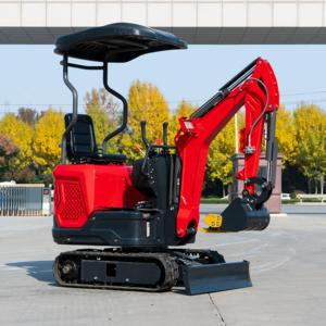 LIVRAISON GRATUITE - Mini-excavatrices compactes neuves de 1,2 tonne avec moteur EPA, vente en gros en Chine - Product Image 5