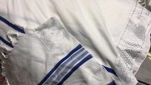 CCY Personnaliser 100% Laine Talit Châ<span class=keywords><strong>le</strong></span> de Prière Juif Yeshua Jésus Israël Châ<span class=keywords><strong>le</strong></span> de Prière Chrétien Messianique Talit - Product Image 3