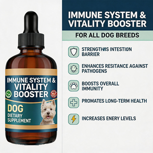 Gotas para Infecciones por Hongos en Perros OEM/ODM - Sin Granos, Absorción Rápida, 60ml, Reduce la Irritación, la Inflamación, Calma la Picazón y Alivia el Oído - Product Image 3