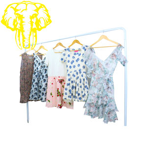 Mini robe pull pour femmes vêtements d'été d'occasion de seconde <span class=keywords><strong>main</strong></span> de Thrift Store - Product Image 1