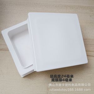 Suyu <b>Square</b> <b>Pipe</b> End Cap 100*100 White Plastic Furniture Accessory - Product Image 3