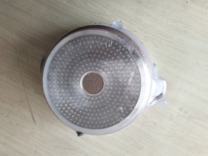 Casserole en aluminium moderne et classique, ustensile de cuisine, 16/20/22/24/26/28/30/<span class=keywords><strong>32</strong></span>/36/40 <span class=keywords><strong>cm</strong></span>, moulage sous pression, revêtement céramique marbré, compatible gaz - Product Image 5