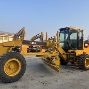 Motoniveladora Caterpillar 140K usada de alto rendimiento, equipo de maquinaria Caterpillar original con componente de motor central a la venta - Product Image 1