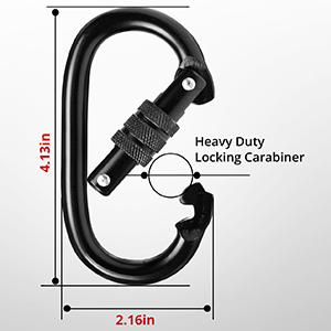 調節可能な金属フック付きツリースタンドベルトハンティングハーネス - Product Image 4