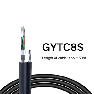 Câble à fibres optiques FTTH blindé monomode multimode 2 6 12 24 48 64 <span class=keywords><strong>144</strong></span> 288 Core GYTC8S pour l'extérieur - Product Image 3