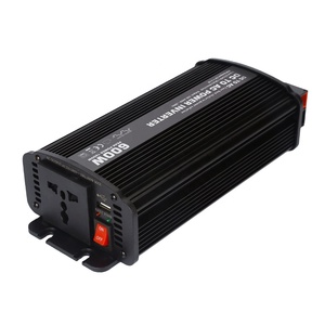 <span class=keywords><strong>Convertisseur</strong></span> de courant automobile 600w DC vers AC Onde sinusoïdale modifiée 12/24V Commutateur automatique-CAR600-12/24 - Product Image 1