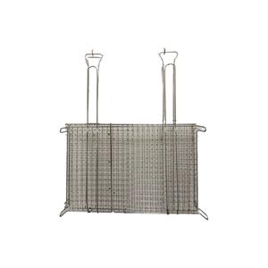 Griglia Cromata a Doppia Trama Incrociata 60X40 CM - Product Image 1