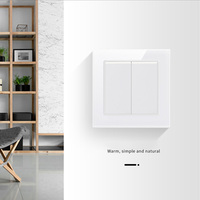 Interrupteurs et Prises Murales FIKO en Verre Trempé, Norme UE Type 80, avec Ports USB/Type-C/Prises Européennes/Allemandes/Françaises/Russes