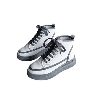 Zapatillas Deportivas Casuales Coreanas de Moda Otoñal Transpirables para Mujer Blancas - Product Image 4