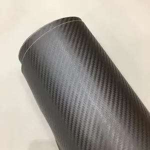 Adesivo de fibra de carbono, adesivo cinza da moda para o telefone móvel
