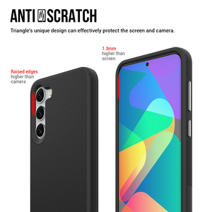 Custodia per cellulare in <span class=keywords><strong>Silicone</strong></span> + acrilico per Samsung Galaxy S22 <span class=keywords><strong>S21</strong></span> S23 Note 20 <span class=keywords><strong>Ultra</strong></span> S23 Plus <span class=keywords><strong>Cover</strong></span> antiurto trasparente Coque - Product Image 4