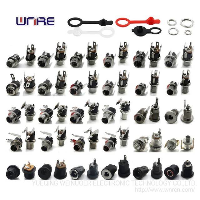 DC Power Jack 2PIN,3PIN, 4 Pin DC SERIES DC Connector