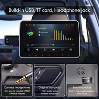 Écran tactile pour appuie-tête de voiture 10'' 11.6'' 13'', écran TV IPS Android WIFI, tablette multimédia pour siège arrière de voiture, lecteur CarPlay