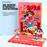 Support de présentation en acrylique, support pour photos souvenirs, image numérique holographique, époxy transparent, promotionnel, vente en gros, personnalisé