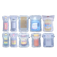 Film de protection imperméable, antichoc, écologique, coussin gonflable, sac à colonnes d'air, emballage, sac d'expédition pour bouteilles de vin