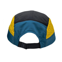 Gorra para correr ligera de alta calidad, rendimiento impermeable, gorra para correr de 5 paneles con logotipo personalizado