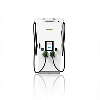Station de recharge DC intégrée pour véhicules électriques 240 kW, chargeur rapide CCS2 monté au sol, certifié CE, 400 V Plus 350 A