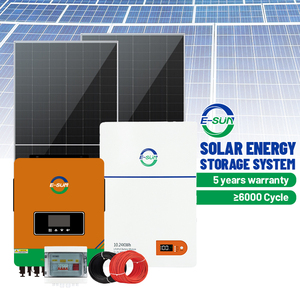 ระบบพลังงานแสงอาทิตย์ 6kW 12kW ชุดเต็ม พร้อมระบบตรวจสอบผ่านแอพ WiFi แรงดันไฟฟ้า 220-240VAC ระบบ PV ครบชุด 10kwh 15kwh สำหรับสำรองไฟ - Product Image 3