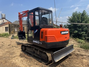Doosan เครื่องขุด DH60-7ขนาดเล็ก6ตันเครื่องจักรวิศวกรรมมือสอง EPA อนุมัติสต็อกปั๊มเกียร์หลักแบริ่ง PLC - Product Image 5