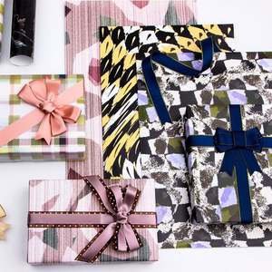 Venta al por mayor de alta calidad, 80g, 50*70cm, papel de embalaje de textura, papel de regalo - Product Image 2