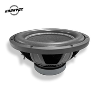 Subwoofer Aluminium mobil, Speaker Woofer profesional 12 inci 600W untuk Audio mobil 0512A-600W CA