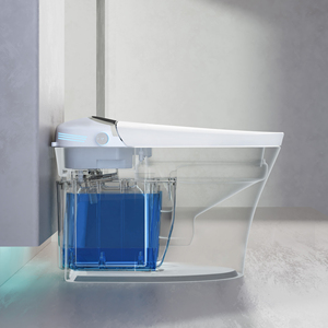 Meilleures ventes : WC intelligent automatique avec pulvérisation d'<span class=keywords><strong>eau</strong></span> et bidet intégré, équipement <span class=keywords><strong>sanitaire</strong></span> pour salle de bain - Product Image 5