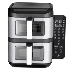 Freidoras de Aire de Doble Capa, Electrodomésticos de Cocina, 1700 W, 12 Litros, Rápidas y Saludables, sin Aceite, Freidoras de Aire Inteligentes para el Hogar - Product Image 1