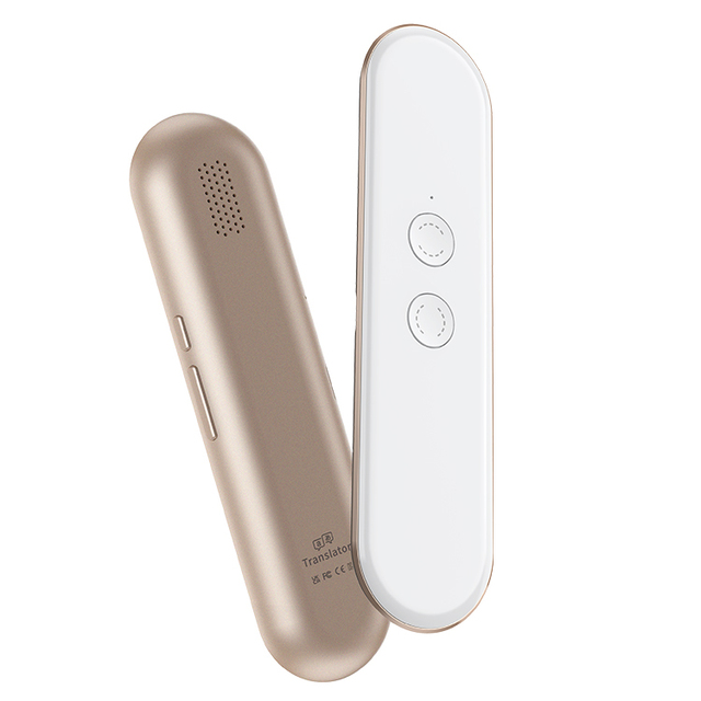Instant Translator Device 2 Way Real Time Portable Voice Translation 40+ Languages BT AI Translator for Travel Study Work