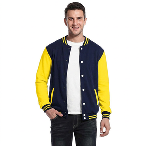 High Quality Men's Varsity <b>Jacket</b> with Full Sleeves New Design <b>Lightweight</b> for Winter CollegeBaseballjacket for men - Product Image 1