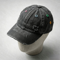 Accessoires pour chapeaux : Œillets métalliques colorés, œillets métalliques peints sur mesure pour casquettes snapback, raccords pour trous d'aération