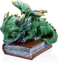Figurines d'animaux de dessin animé en résine personnalisées, statue de dragon en polyrésine pour la décoration de la maison, cadeau pour enfants, jouet
