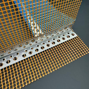 Coin de <span class=keywords><strong>protection</strong></span> en aluminium renforcé de fibre de verre pour plaques de plâtre, résistant aux chocs et à l'eau, empêche les éclats et les fissures, protège les murs - Product Image 3