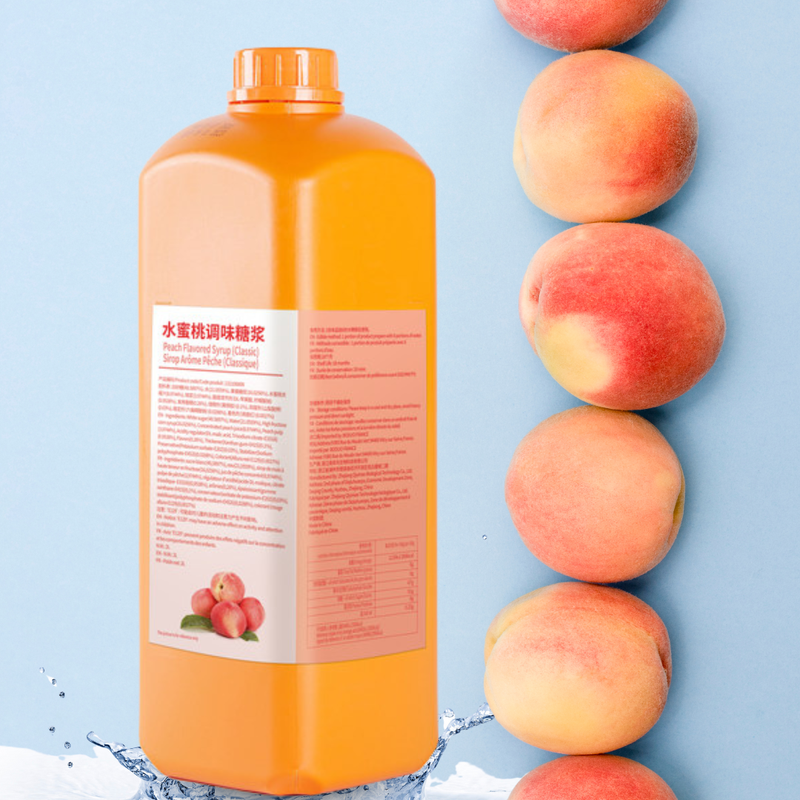 Top Selling Juicy Flavor Syrup Peach