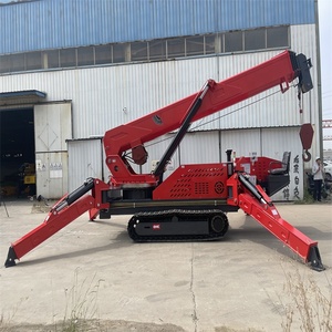 Ce chứng nhận <span class=keywords><strong>Crawler</strong></span> Spider <span class=keywords><strong>Crane</strong></span> đa chức năng <span class=keywords><strong>Crawler</strong></span> cantilever <span class=keywords><strong>Crane</strong></span> điện kép - Product Image 4