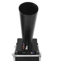 Máquina de Confeti de CO2 con Control DMX512, Altura de Pulverización de 15 m, Estuche de Transporte para Eventos de Escenario y Bodas