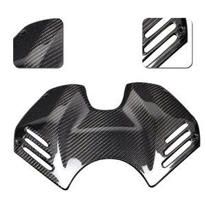 Cubierta delantera de tanque de combustible para motocicleta, cubierta de fibra de carbono para <span class=keywords><strong>DUCATI</strong></span> <span class=keywords><strong>Panigale</strong></span> V4 <span class=keywords><strong>V4S</strong></span> 2018 2019 <span class=keywords><strong>2020</strong></span> 2021 - Product Image 5