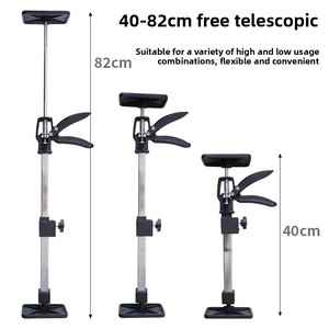 Sistema de Soporte Ajustable de Tercera Mano para Gabinetes, Paneles de Yeso y Madera, con Abrazaderas para Herramientas de Carpintería - Product Image 3