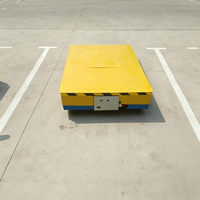 Chariot de transfert électrique à batterie pour manutention de matériaux en usine, chariot de transport robuste