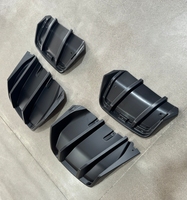 Accessoires de voiture mise à niveau conversion bodykit diffuseur arrière pour Chevrolet Corvette C7 2014-2019